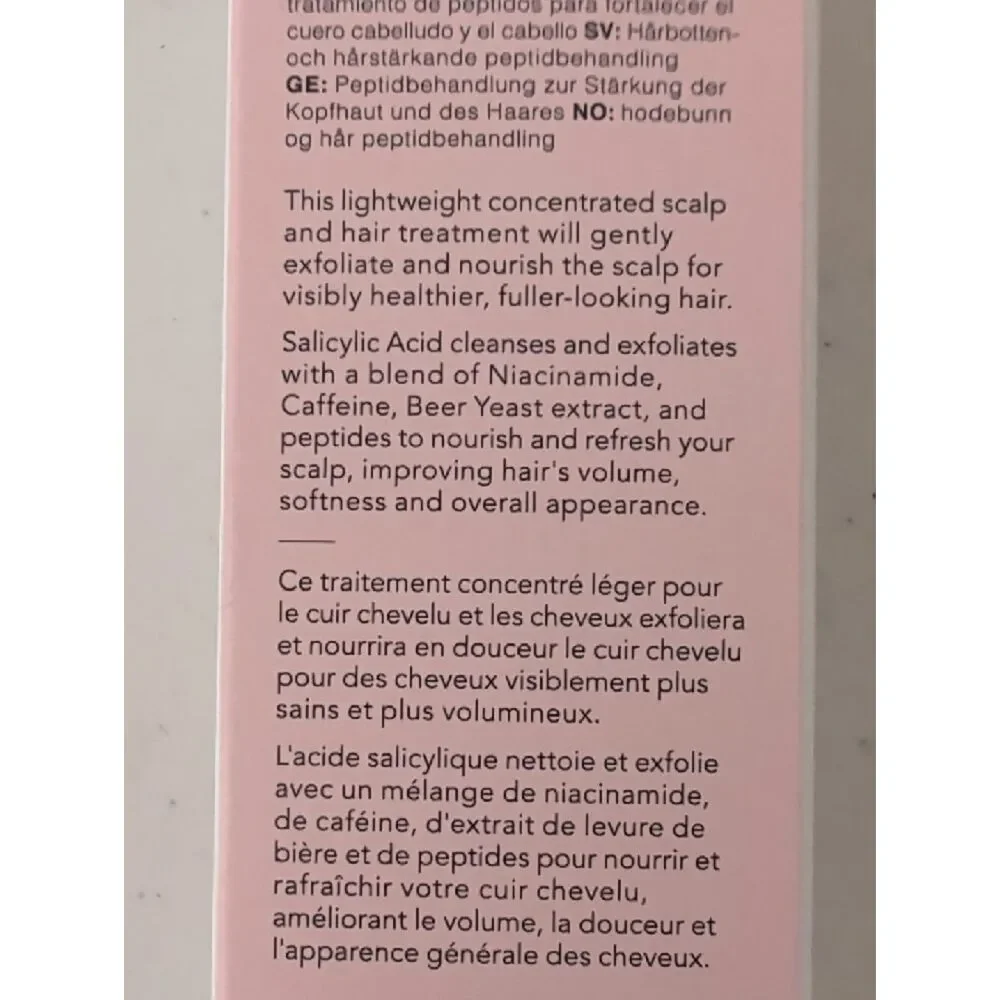 Saturday Skin Pink Scalp + Hair Strengthening Treatment